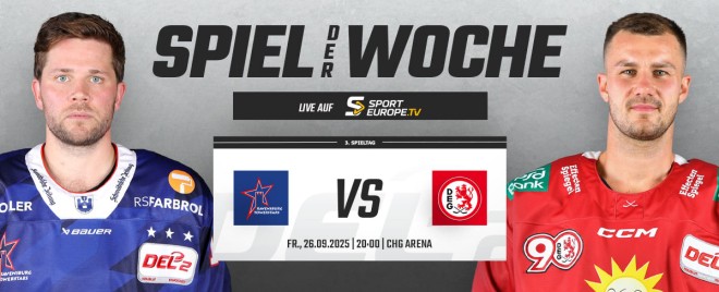 Spiel der Woche: Ravensburg fordert die Düsseldorfer EG