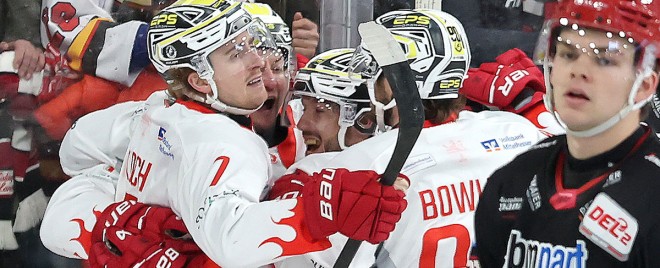 18. Spieltag: Statement der DEG, Bad Nauheim ärgert Landshut