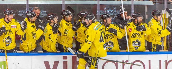 43. Spieltag: Krefeld sichert sich Playoff-Ticket