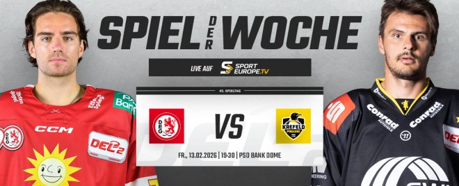 Spiel der Woche: Knallhartes Derby statt Karneval - DEG empfängt Krefeld