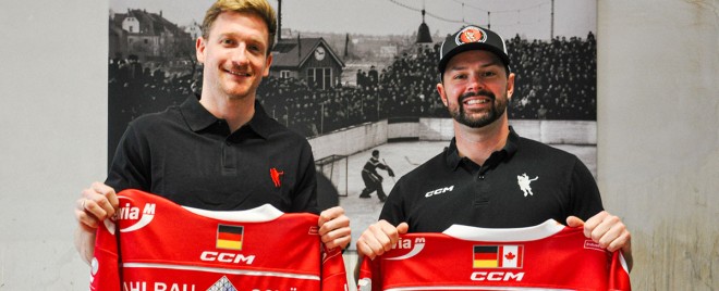 Eispiraten stellen Weichen für die Zukunft: Wruck und Sacher verlängern