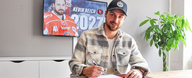 Kevin Reich verlängert bei den Eispiraten