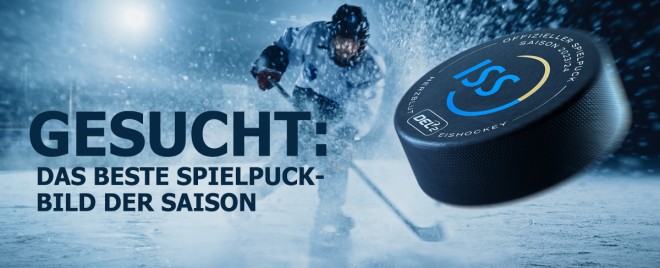 Gesucht: Das beste Spielpuck-Bild der Saison