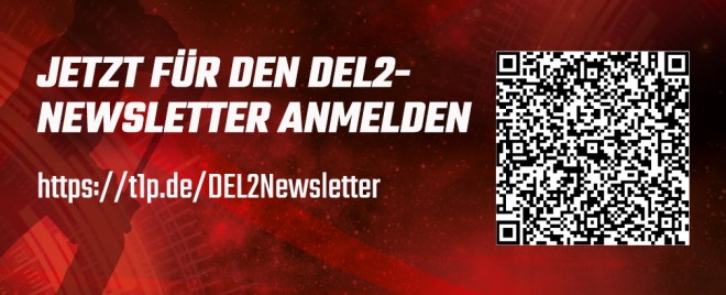 Jetzt für den DEL2-Newsletter anmelden