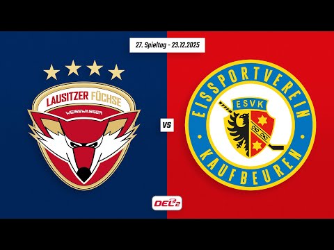 27. Spieltag DEL2 | Lausitzer Füchse vs. ESV Kaufbeuren | Game Highlights