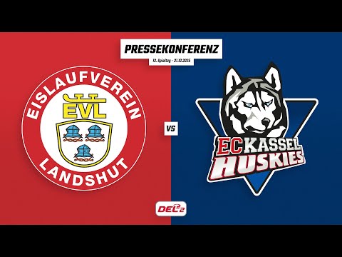 Pressekonferenz 13. Spieltag | EV Landshut - Kassel Huskies