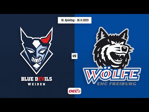 16. Spieltag DEL2 | Blue Devils Weiden vs. EHC Freiburg | Game Highlights