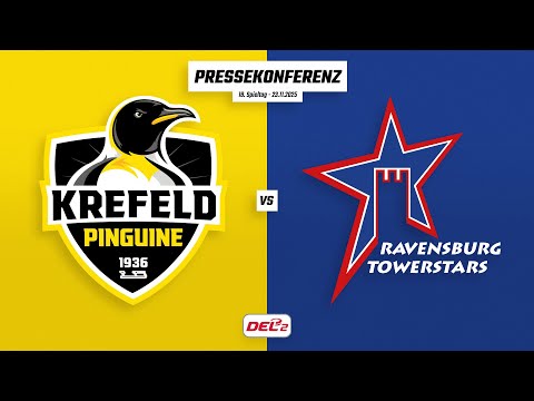 Pressekonferenz 18. Spieltag | Krefeld Pinguine - Ravensburg Towerstars