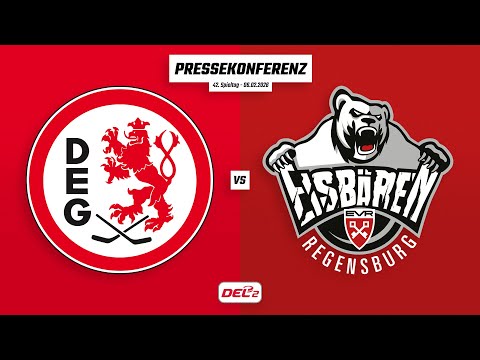 Pressekonferenz 42. Spieltag | Düsseldorfer EG - Eisbären Regensburg