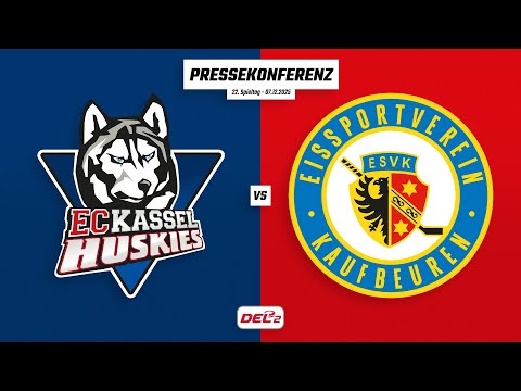 Pressekonferenz 22. Spieltag | EC Kassel Huskies - ESV Kaufbeuren