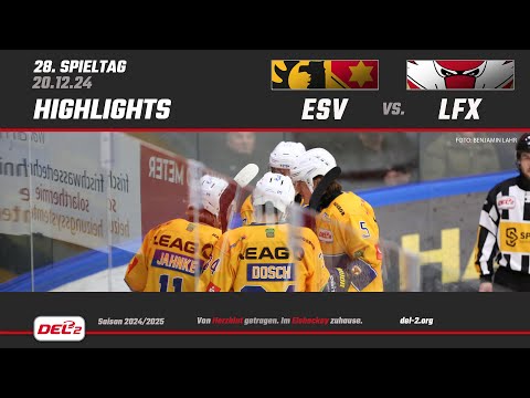 Game Highlights Spieltag 28: ESV Kaufbeuren vs. Lausitzer Füchse