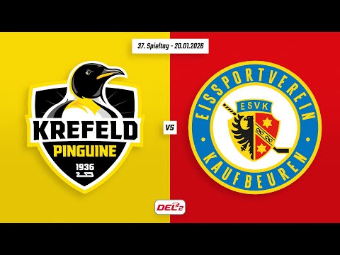 37. Spieltag DEL2 | Krefeld Pinguine vs. ESV Kaufbeuren | Game Highlights