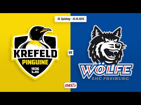 10. Spieltag DEL2 | Krefeld Pinguine vs. EHC Freiburg | Game Highlights
