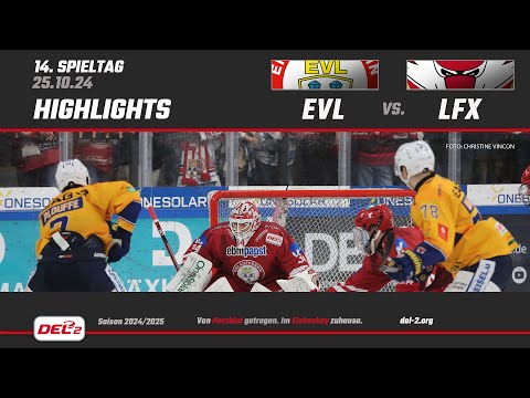 Game Highlights Spieltag 14: EV Landshut vs. Lausitzer Füchse