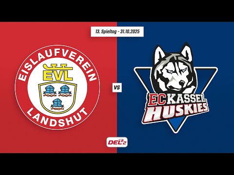 13. Spieltag DEL2 | EV Landshut vs. EC Kassel Huskies | Game Highlights