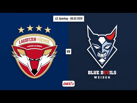 43. Spieltag DEL2 | Lausitzer Füchse vs. Blue Devils Weiden | Game Highlights