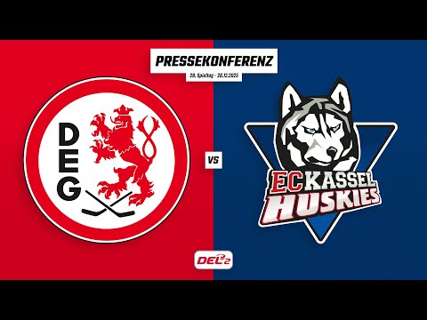 Pressekonferenz 28. Spieltag | Düsseldorfer EG - EC Kassel Huskies