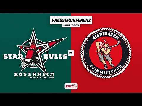 Pressekonferenz 6. Spieltag | Starbulls Rosenheim - Eispiraten Crimmitschau