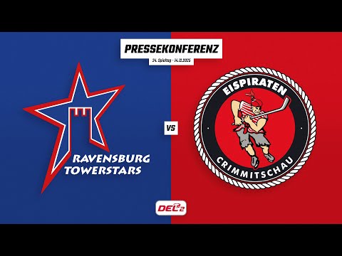 Pressekonferenz 24. Spieltag | Ravensburg Towerstars - Eispiraten Crimmitschau