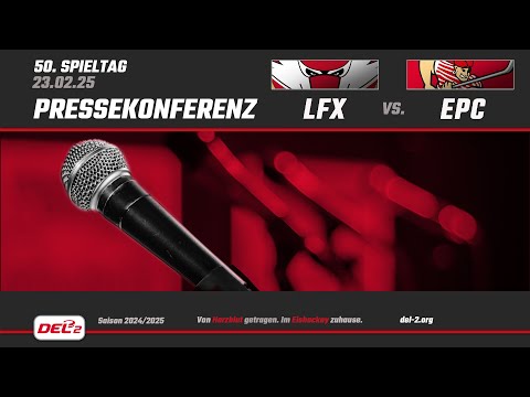 ​DEL2 Pressekonferenz Spieltag 50: Lausitzer Füchse vs. Eispiraten Crimmitschau