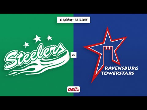 5. Spieltag DEL2 | Bietigheim Steelers vs. Ravensburg Towerstars | Game Highlights