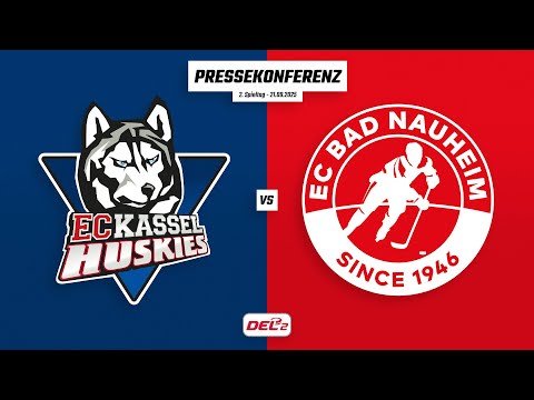 Pressekonferenz 2. Spieltag | EC Kassel Huskies vs. EC Bad Nauheim