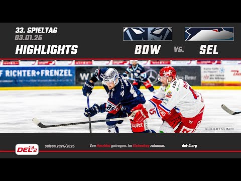 DEL2 Game Highlights Spieltag 33: Blue Devils Weiden vs. Selber Wölfe