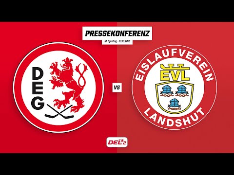 Pressekonferenz 10. Spieltag | Düsseldorfer EG - EV Landshut