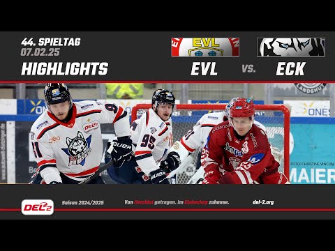 DEL2 Game Highlights Spieltag 44: EV Landshut vs. EC Kassel Huskies