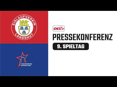 Pressekonferenz 9. Spieltag | EV Landshut vs. Ravensburg Towerstars | DEL2 Saison 2026/27