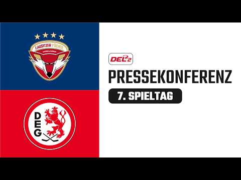 Pressekonferenz 7. Spieltag | Lausitzer Füchse vs. Düsseldorfer EG | DEL2 Saison 2026/27