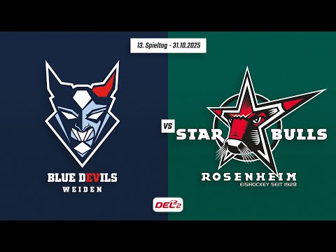 13. Spieltag DEL2 | Blue Devils Weiden vs. Starbulls Rosenheim | Game Highlights
