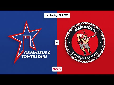 24. Spieltag DEL2 | Ravensburg Towerstars vs. Eispiraten Crimmitschau | Game Highlights