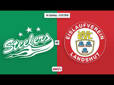 49. Spieltag DEL2 | Bietigheim Steelers vs. EV Landshut | Game Highlights