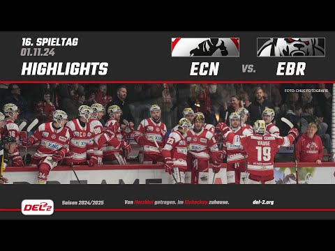 Game Highlights Spieltag 16: EC Bad Nauheim vs. Eisbären Regensburg