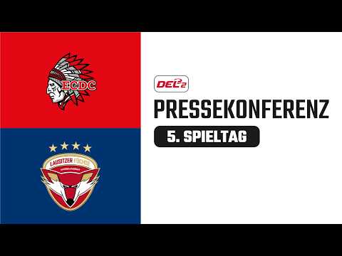Pressekonferenz 5. Spieltag | ECDC Memmingen Indians vs. Lausitzer Füchse | DEL2 Saison 2026/27