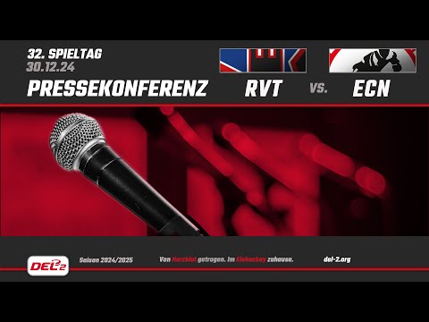 DEL2 Pressekonferenz Spieltag 32: Ravensburg Towerstars vs. EC Bad Nauheim