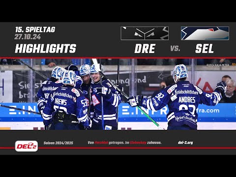 Game Highlights Spieltag 15: Dresdner Eislöwen vs. Selber Wölfe