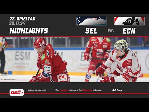 Game Highlights Spieltag 22: Selber Wölfe vs. EC Bad Nauheim