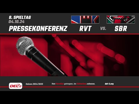 Pressekonferenz Spieltag 8: Ravensburg Towerstars vs. Starbulls Rosenheim