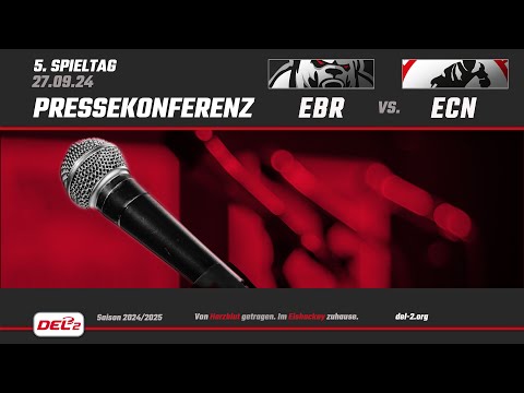 Pressekonferenz Spieltag 5: Eisbären Regensburg vs. EC Bad Nauheim