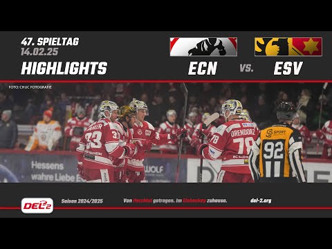 DEL2 Game Highlights Spieltag 47: EC Bad Nauheim vs. ESV Kaufbeuren