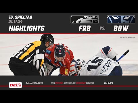 Game Highlights Spieltag 16: EHC Freiburg vs. Blue Devils Weiden