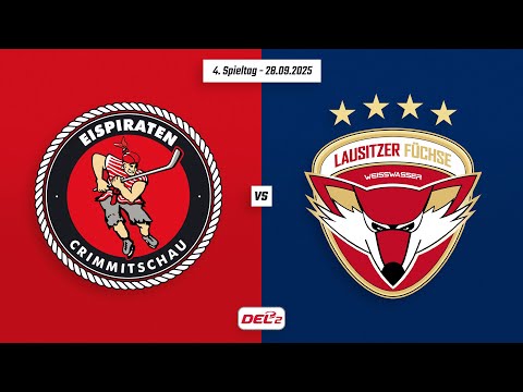 4. Spieltag DEL2 | Eispiraten Crimmitschau vs. Lausitzer Füchse | Game Highlights