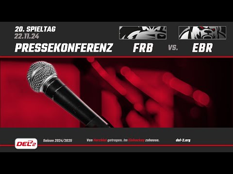 Pressekonferenz Spieltag 20:  EHC Freiburg vs. Eisbären Regensburg