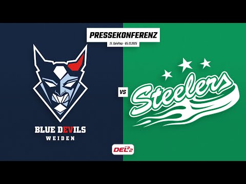 Pressekonferenz 21. Spieltag | Blue Devils Weiden - Bietigheim Steelers