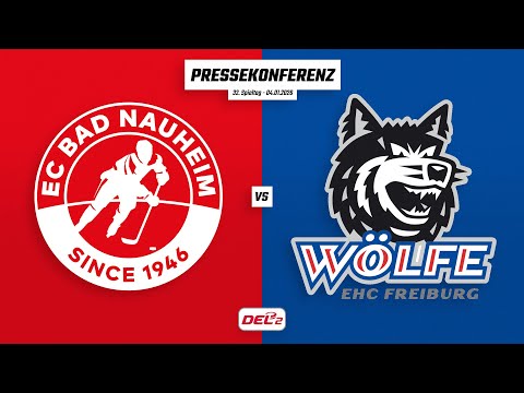 Pressekonferenz 32. Spieltag | EC Bad Nauheim gegen EHC Freiburg