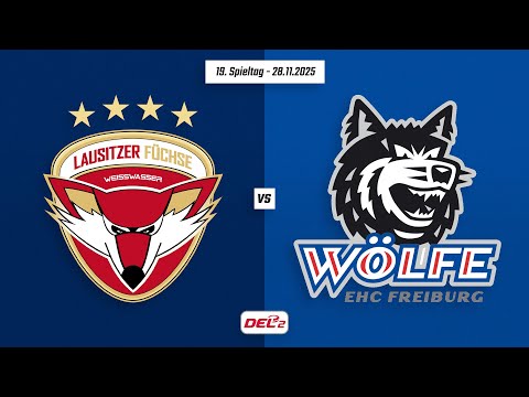 19. Spieltag DEL2 | Lausitzer Füchse vs. EHC Freiburg | Game Highlights