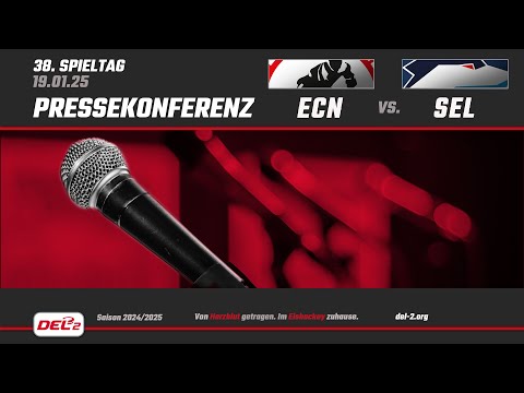 DEL2 Pressekonferenz Spieltag 38: EC Bad Nauheim vs. Selber Wölfe