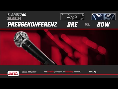 Pressekonferenz Spieltag 6: Dresdner Eislöwen vs. Blue Devils Weiden
